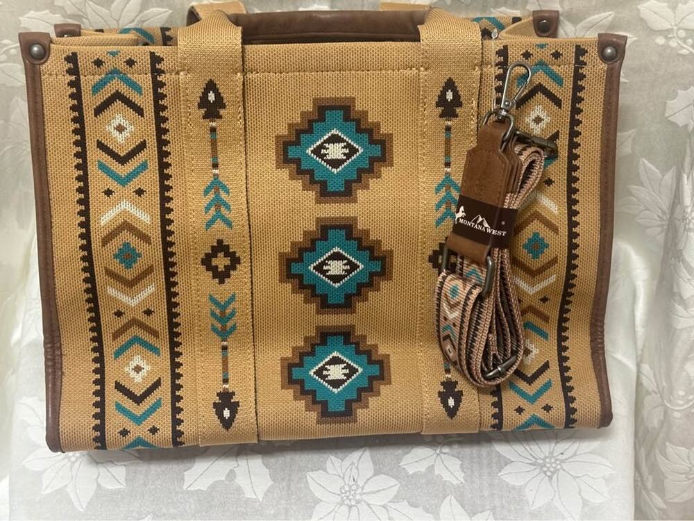 Montana West Aztec Tote Bag. B185-9085